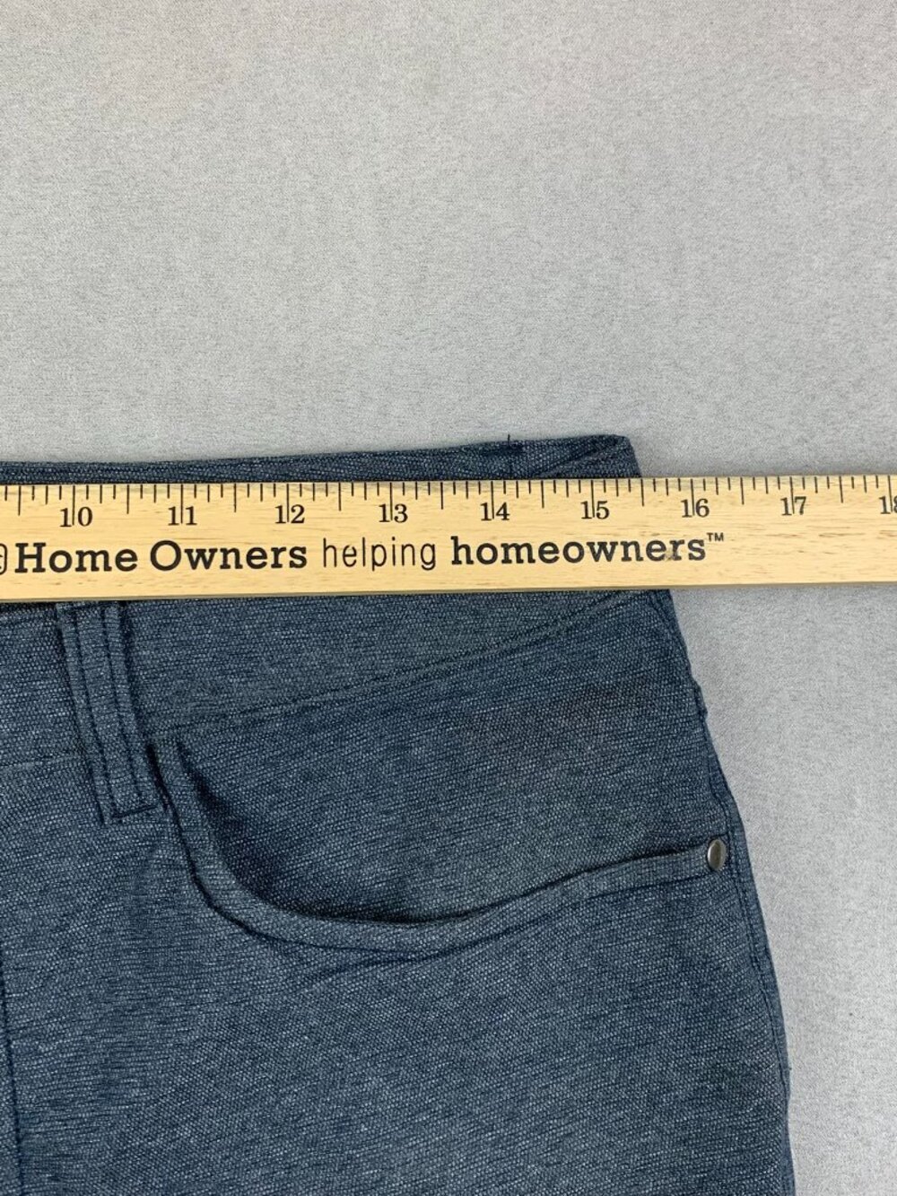Lululemon Mens 30 Blue Chino ABC Pant Slim Tech Canvas Tapered M5609S 30x32 - Picture 5 of 13